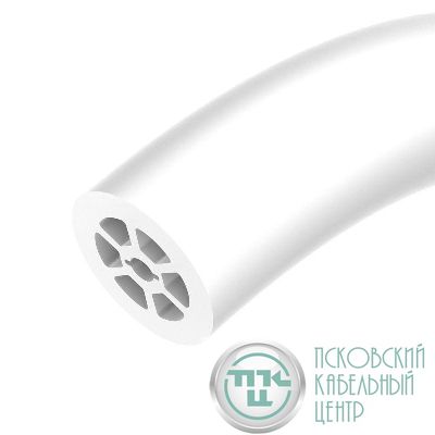 Профиль силиконовый WPH-FLEX-D40-360deg-S10-5m WHITE силикон (уп.5м) Arlight 045869
