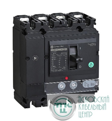 Выключатель автоматический SYSTEMEPACT CCB100 50кА 4P4D TMD16 рычаг SE SPC100N016L4DF