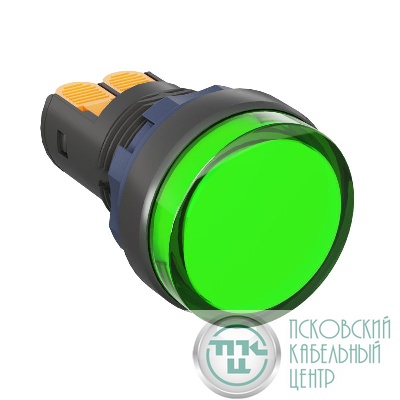 Индикатор сигнальный со встроенным диодом 220В зел. DKC M22L-F220GPP