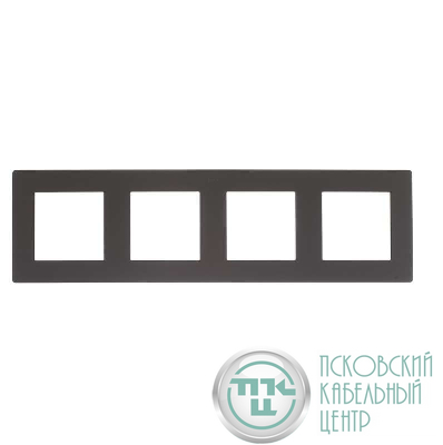 Рамка 4-м Simon24 графит 2400640-038