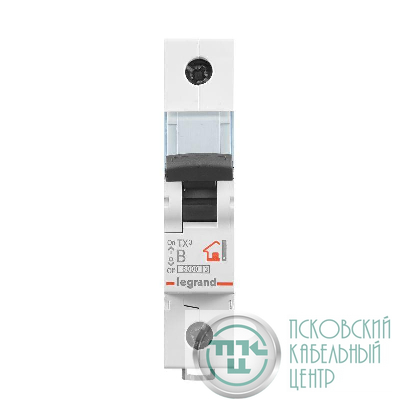 Выключатель автоматический модульный 1п B 16А 6кА TX3 6000 1мод. 230/400В Leg 403972