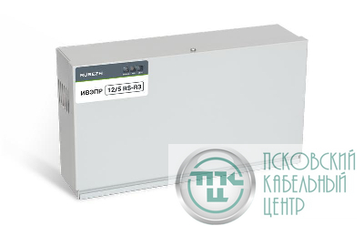 Источник вторичного электропитания резервированный ИВЭПР 12/5 RS-R3 2х7 БР Рубеж Rbz-216604