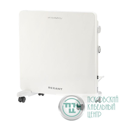 Конвектор электрический с механическим термостатом 1кВт X-нагревательный элемент Rexant 60-0096