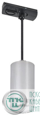 Светильник 4117 декоративный трековый подвесной GU10 хром IEK LT-UCB0-4117-GU10-1-K23
