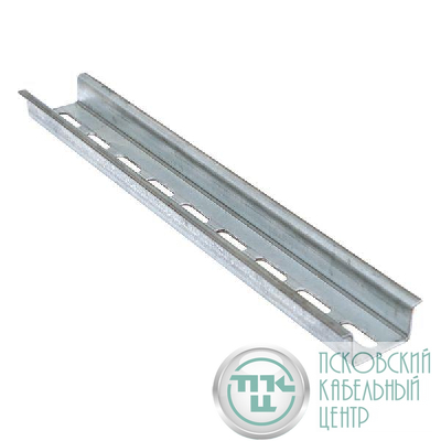 DIN-рейка перфорированная 35х15мм L300 1.5мм усилен. PROxima EKF tdr-0.3