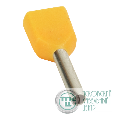 Наконечник штыревой втулочный под два провода НШвИ2 OptiKit T-Shv2-PVC- 0.5-8 (уп.100шт) КЭАЗ 278042