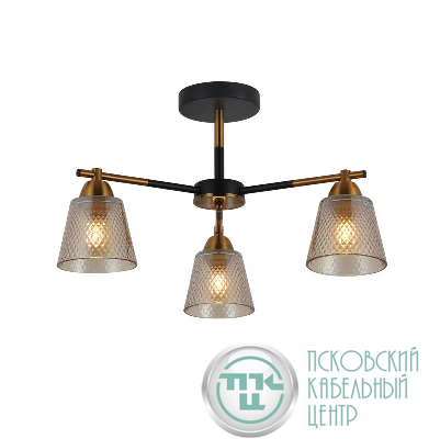 Люстра Kello 60Вт E27х3 IP20 Freya FR4015PL-03BBZ