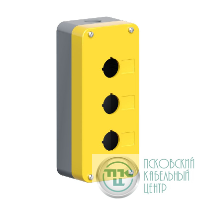 Корпус под кнопочный пост 3 места DKC MC03