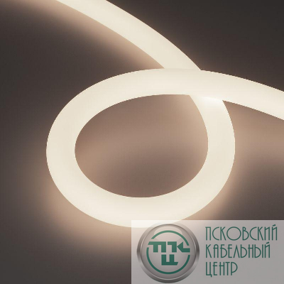 Лента светодиодная MOONLIGHT-SIDE-A336-D25mm 24V Day 4000К 360deg 14.4Вт/м IP65 2835 wire x2 боков. вывод кабеля герметичная (уп.5м) Arlight 036272