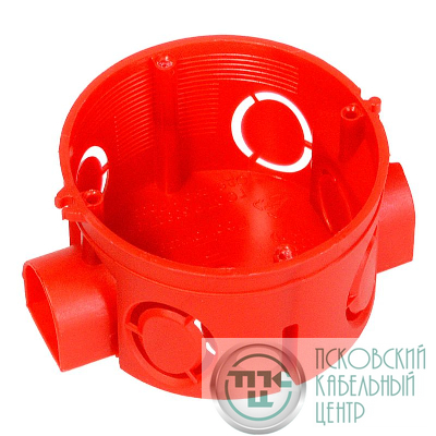 Коробка установочная СП 80-0500 безгалогенная (HF) 68х42 Промрукав 80-0500