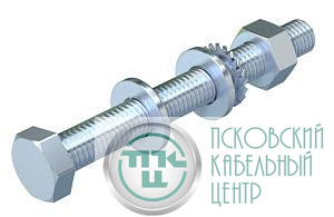 Болт с шестигранной головкой М10х60 SKS 10х60 F (уп.20шт) OBO 6408516
