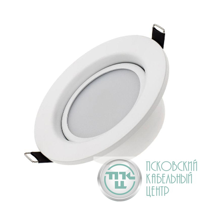 Светильник светодиодный LTD-80WH 9Вт Warm White 120deg IP40 металл Arlight 018043