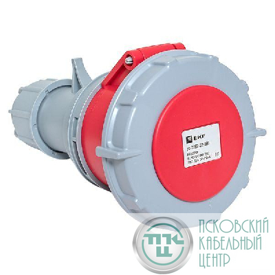 Розетка переносная 2252 3Р+РЕ+N 32А 380В IP67 PROxima EKF ps-2252-32-380