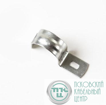 Скоба крепежная однолапковая СМО 19-20 метал. оцинк. TOKOV ELECTRIC TKE-SMK-19-20-1