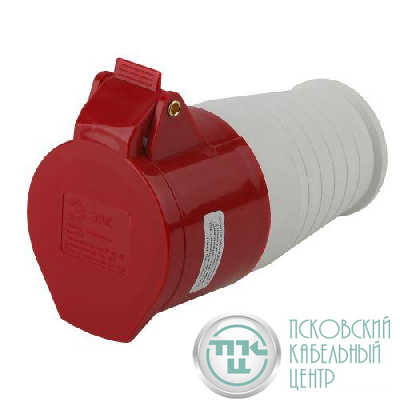 Розетка переносная 215 3Р+РЕ+N 16А 380В IP44 R-16-3P-PE-N-IP44 ЭРА Б0032863