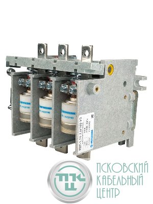Контактор вакуумный КВТ-1.14-2.5/160-3 У3 3п 160А кат. 220В 2НО+1НЗ IP00 без реле Электротехник ET557366