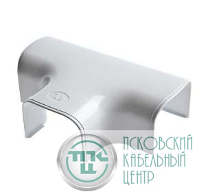 Тройник накладной 90град. для кабель-канала РКК 74х55 Арктика бел. Ruvinil ТРН-74х55