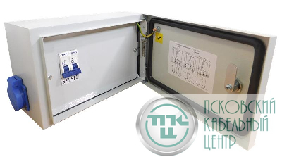 Ящик с понижающим трансформатором ЯТП 0.25 230/12 (2 авт. выкл.) IP54 TOKOV ELECTRICTKE-TT12-12-250-54