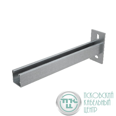 Консоль-Страт одиночная усилен. 41х41 KSSU41-550 L550 сталь 2.5мм КМ LO2246