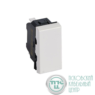 Переключатель проходной 1мод. Mosaic 10AX бел. Leg 278001L