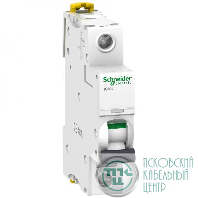 Выключатель автоматический модульный 1п C 20А 15кА iC60L Acti9 SchE A9F94120
