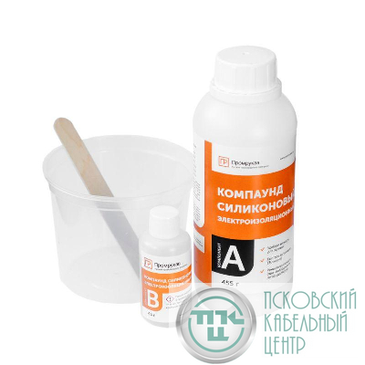 Компаунд силиконовый электроизоляционный в бутылях (уп.500г) Промрукав PR08.22657