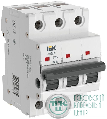 Выключатель-разъединитель SWN 3п 63А ARMAT IEK AR-SWN-3-063