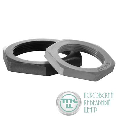Гайка полиамид М40х1.5 черн. (уп.5шт) DKC PAGM40N