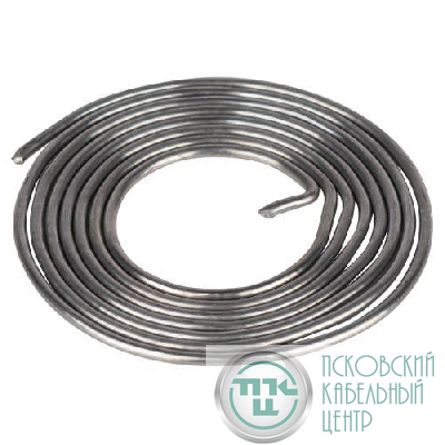 Припой с канифолью для пайки ПОС 61 трубка d1.5мм спираль 0.8м Эра Б0061085