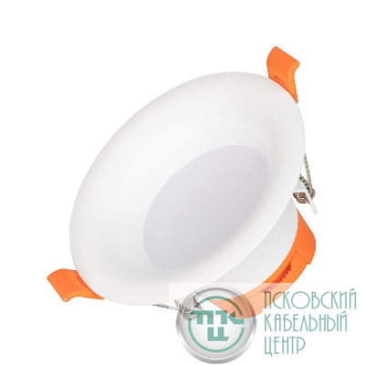 Светильник светодиодный MS-BLIZZARD-BUILT-R102-8W Day4000 WH 100 deg IP20 230В металл Arlight 035588