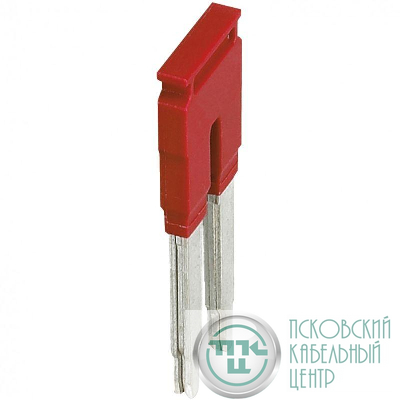 Перемычка для клемм 2 точки подкл. 10кв.мм красн. SchE NSYTRAL102