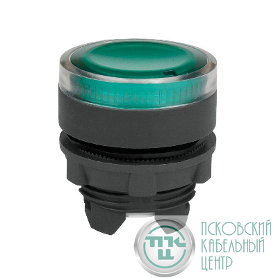Головка кнопки OptiSignal D22 A5-PL-3 с подсветкой зел. пластик ZB5AW333 КЭАЗ 332306