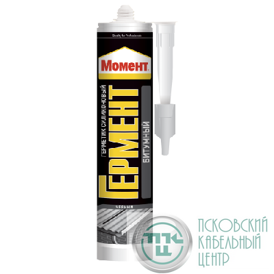 Герметик момент ГЕРМЕНТ битумный 300мл черн. Момент Б0052333