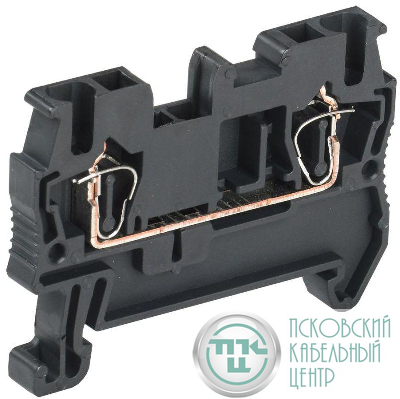Клемма пружинная КПИ 2в-2.5 31А черн. IEK YZN11-002-K02