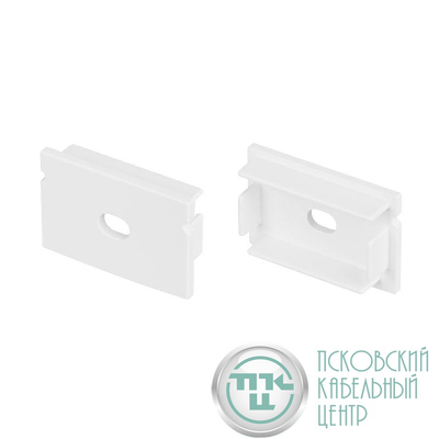 Заглушка LINE-3020 с отверстием пластик (комплект) Arlight 047017
