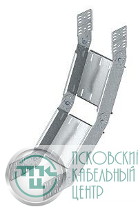 Угол для лотка вертикальный изменяемый 400х85 RGBV 840 FT OBO 7080409