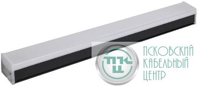 Светильник светодиодный линейный 1011 20Вт 4000К 600мм черн. IEK LT-LDCK-0-1011-020-40-K02