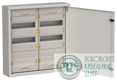 Корпус ЩРн-72 (2х36) TITAN 5 585х570х140 IP31 метал. сер. IEK TI5-50-N-2X036-31-7035