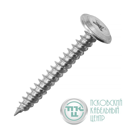 Саморез 4.2х25 с прессшайбой острый цинк (уп.1000шт) Промрукав PR08.3604