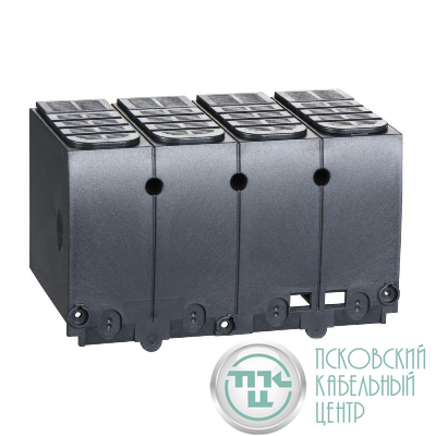 Заглушка клеммная длинная 4п (100-250) SE SPC-LTC4-01-02