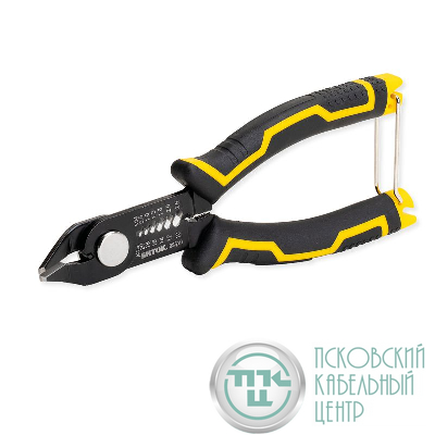 Кусачки диагональные 150мм снятие изоляции 0.8-2.6мм (08510) SHTOK 376314