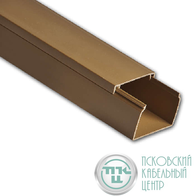 Кабель-канал 60х40 L2000 пластик коричн. Ruvinil РКК-60х40-К