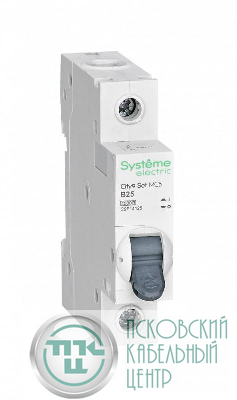 Выключатель автоматический модульный 1п B 25А 4.5кА City9 Set 230В SE C9F14125
