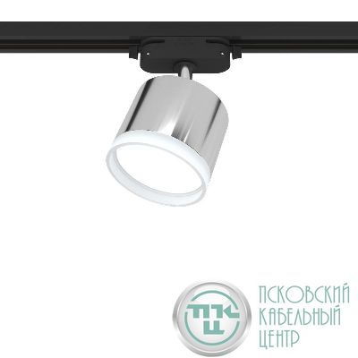 Светильник трековый ARTLINE поворотный 85х85х70мм GX53 230В алюм./пластик. 4кв.м хром. Ritter 59863 7