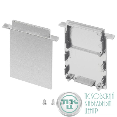 Заглушка SL-LINIA52-3L-F-HIGH глухая пластик (комплект) Arlight 044705