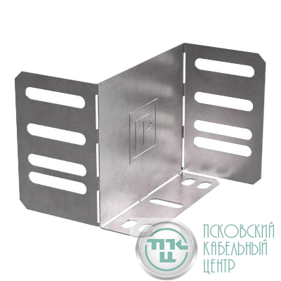 Переходник упрощенный горизонт. на 100мм Н100 0.7мм Промрукав PR16.1050