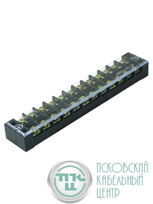 Блок зажимов ТВ-2512 25А 12 клеммных пар IP30 Электротехник ET522087