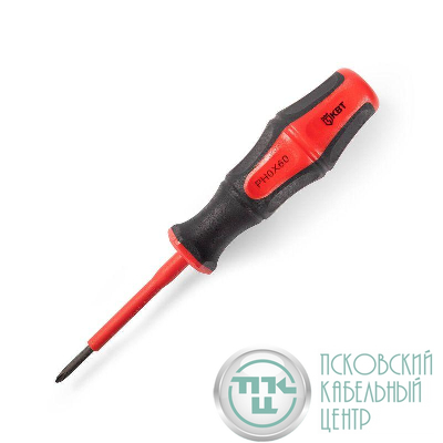 Отвертка диэлектрическая PH0х60 ПРОФИ КВТ 103000