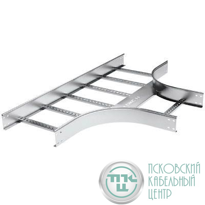 Ответвитель Т 100х600 R-300 в компл. с крепежн. элемент. и соед. пластинами DKC LT1306K