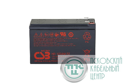 Аккумулятор 12В 9А.ч CSB HR1234W F2 CSB